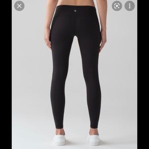 Lululemon low rise black leggings